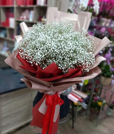 Букет цветов из: Гипсофила в Кокуй