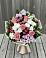 Букет цветов из: Альстромерии, Гвоздики, Розы и Хризантемы в Кокуй