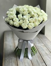 Букет 35 Белых роз в Кокуй