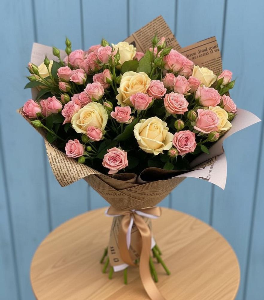 Букет цветов из: Розы в Кокуй