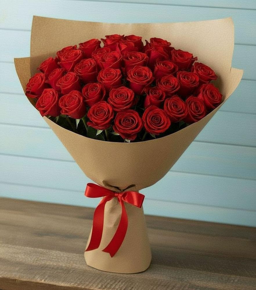 Букет Красные розы Милано в Кокуй