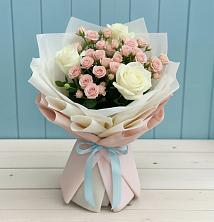 Букет цветов из:  Розы в Кокуй