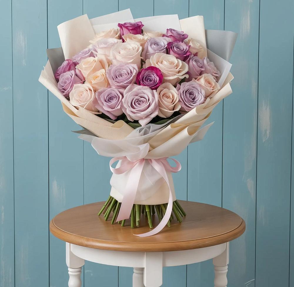 Букет цветов из: Розы в Кокуй