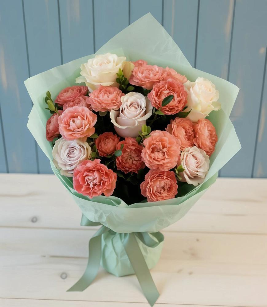 Букет цветов из: Розы в Кокуй