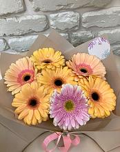 Букет цветов из:  Герберы #REPLACE_PRED# Кокуй