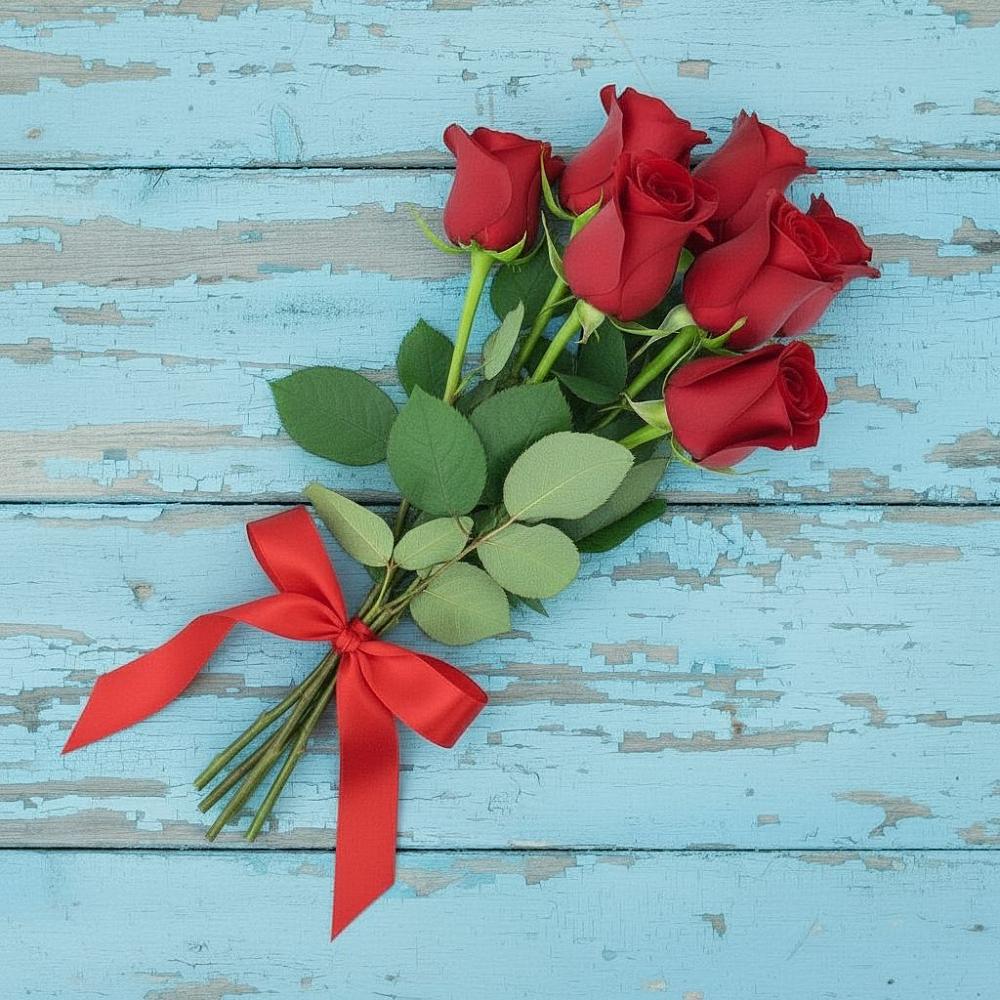 Букет Красные розы в Кокуй