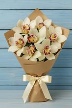 Букет цветов из:  Орхидеи и Розы в Кокуй
